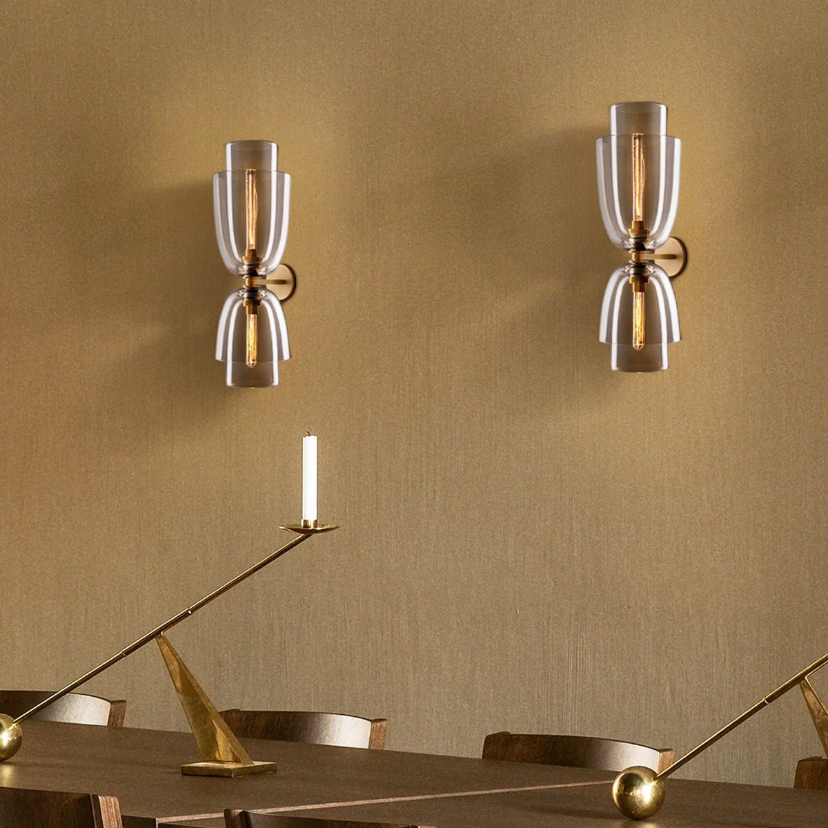 Blum Glass Cloche Grand Sconce - Camilalamps - CA - CH6039