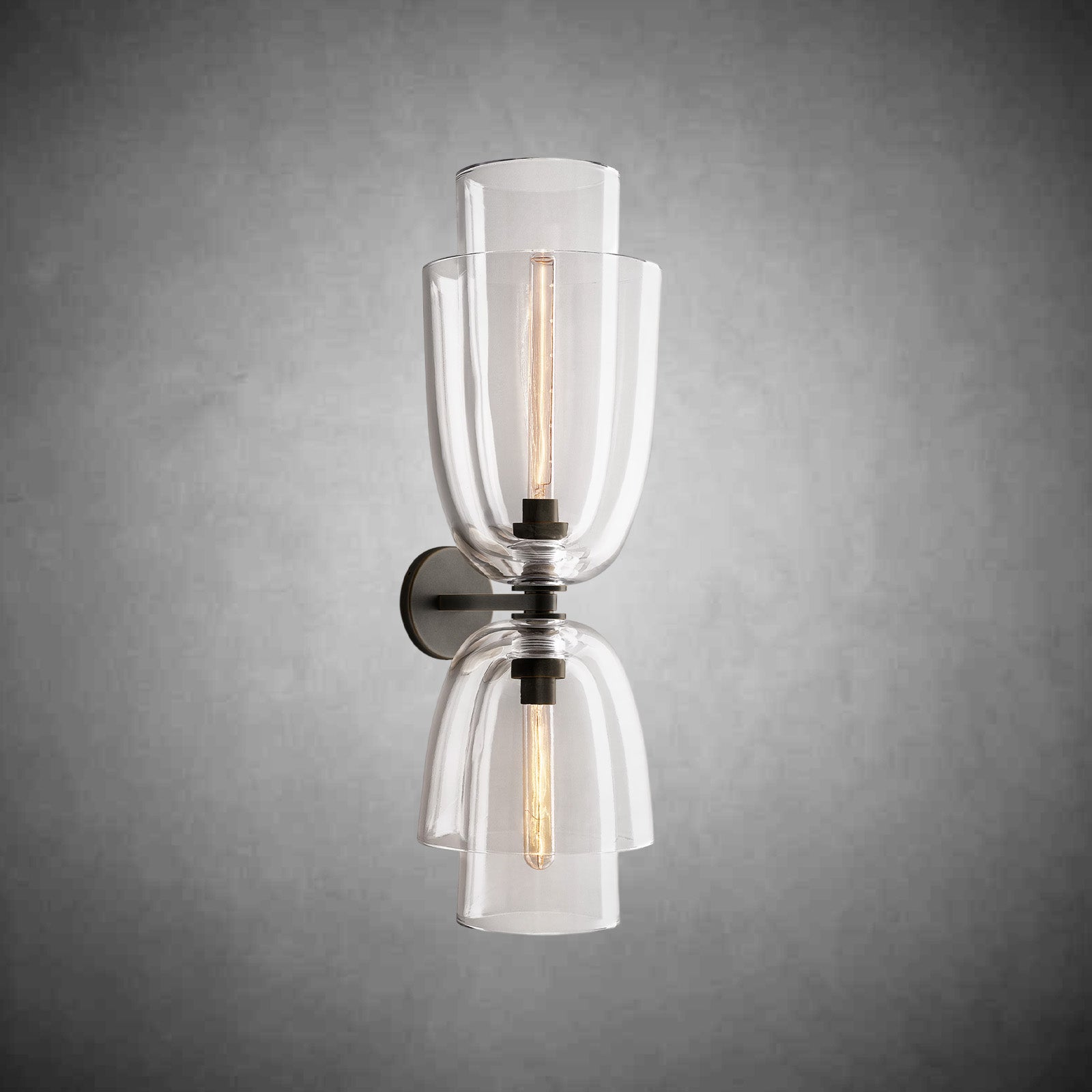 Blum Glass Cloche Grand Wall Sconce - Camilalamps - CAARHWS - 256907