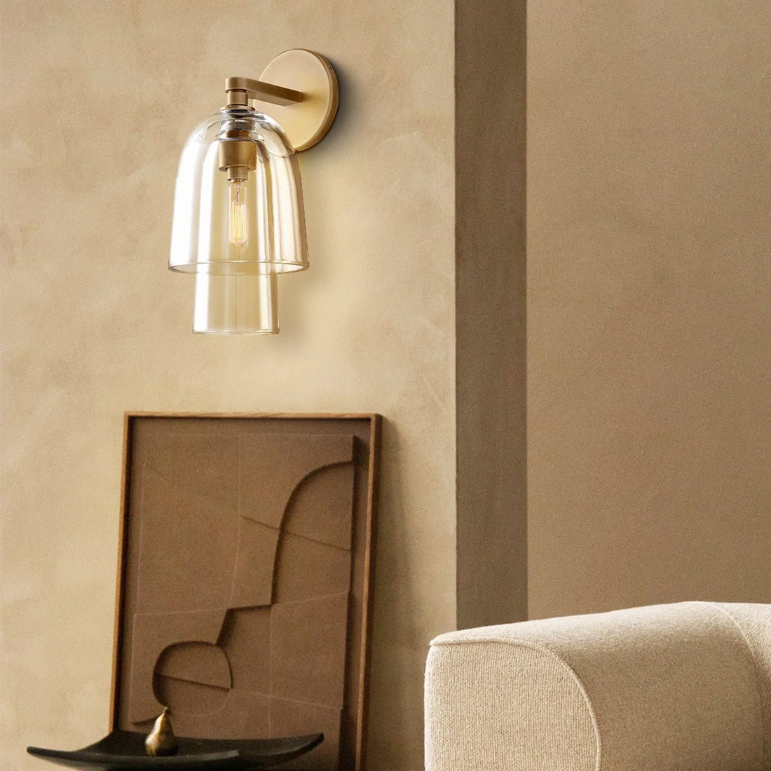 Blum Glass Flute Sconce - Camilalamps - CA - CH6035