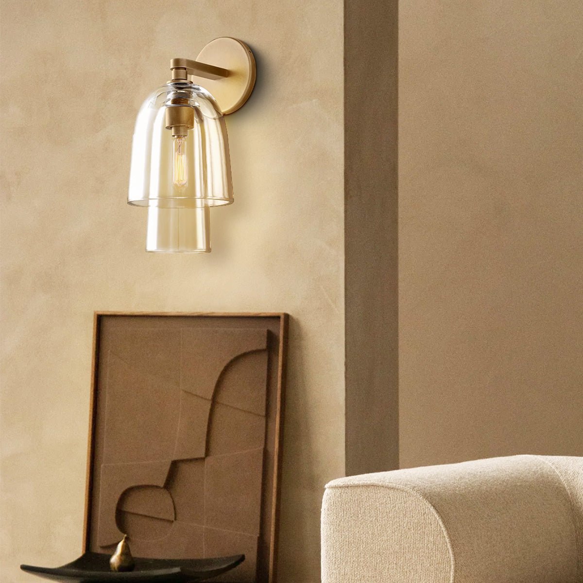 Blum Glass Flute Sconce - Camilalamps - CA - CH6035