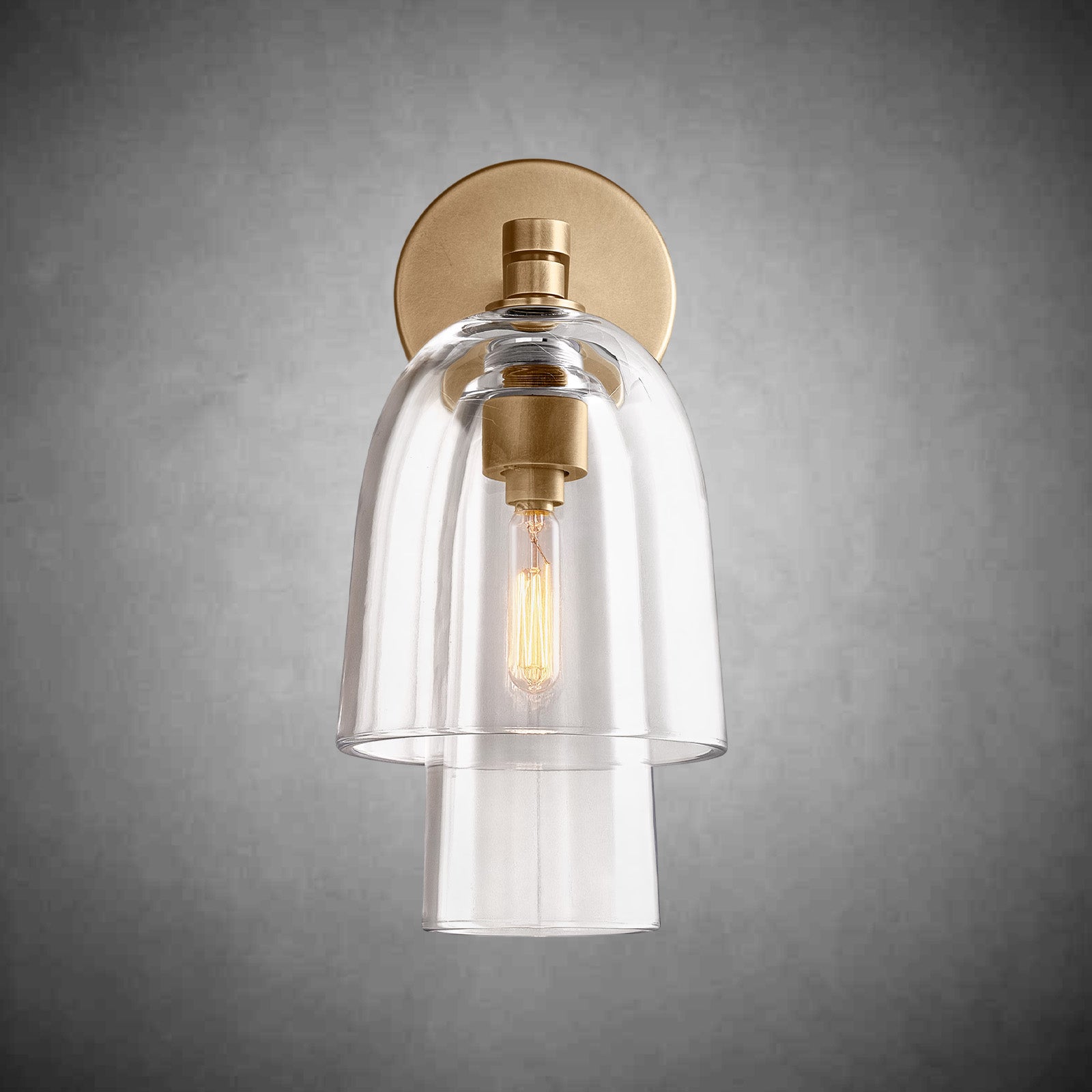 Blum Glass Flute Wall Sconce - Camilalamps - CAARHWS - 256901
