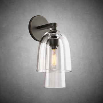 Blum Glass Flute Wall Sconce - Camilalamps - CAARHWS - 256903