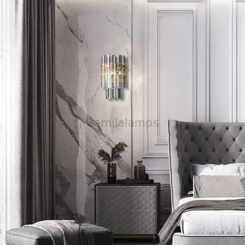 Bonington Crystal Wall Sconce - Camilalamps - CA - CAWS0043