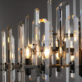 Bonington Prism Crystal Round & Linear Chandelier - Camilalamps - CAM1490