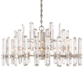 Bonington Prism Crystal Round & Linear Chandelier - Camilalamps - CAM1492