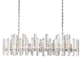 Bonington Prism Crystal Round & Linear Chandelier - Camilalamps - CAM1494