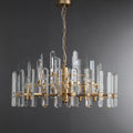 Bonington Prism Crystal Round & Linear Chandelier - Camilalamps - CAM1483