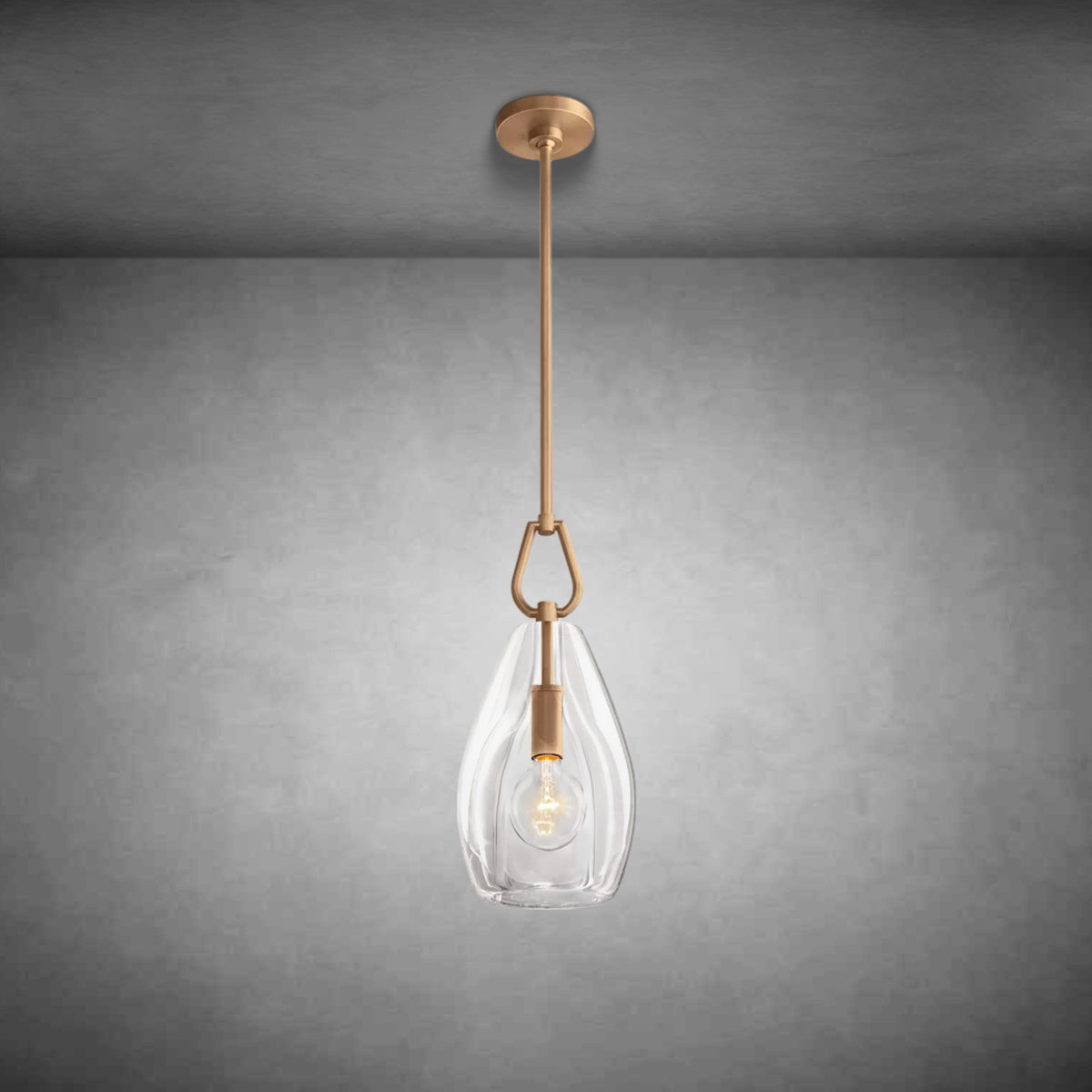 Botanyst Flute Crystal Pendant 6''8''9'' - Camilalamps - CA - ml - Botanist - 2503