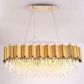 Bourbons Felipe Crystal Oval Chandelier - Camilalamps - BFCOC1-111
