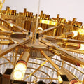Bourbons Flush Mount Chandelier - Camilalamps - BFMC - 11