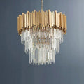 Bourbons Henri Crystal Round Chandelier - Camilalamps - BHCRC1-122