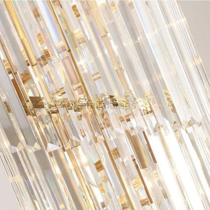 Bourbons Louis 2 - Story Crystal Round Chandelier - Camilalamps - BLSCRC - 11