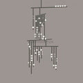 Brass Glass Drop Chandelier - Camilalamps - VKC5 - 240410 - 5