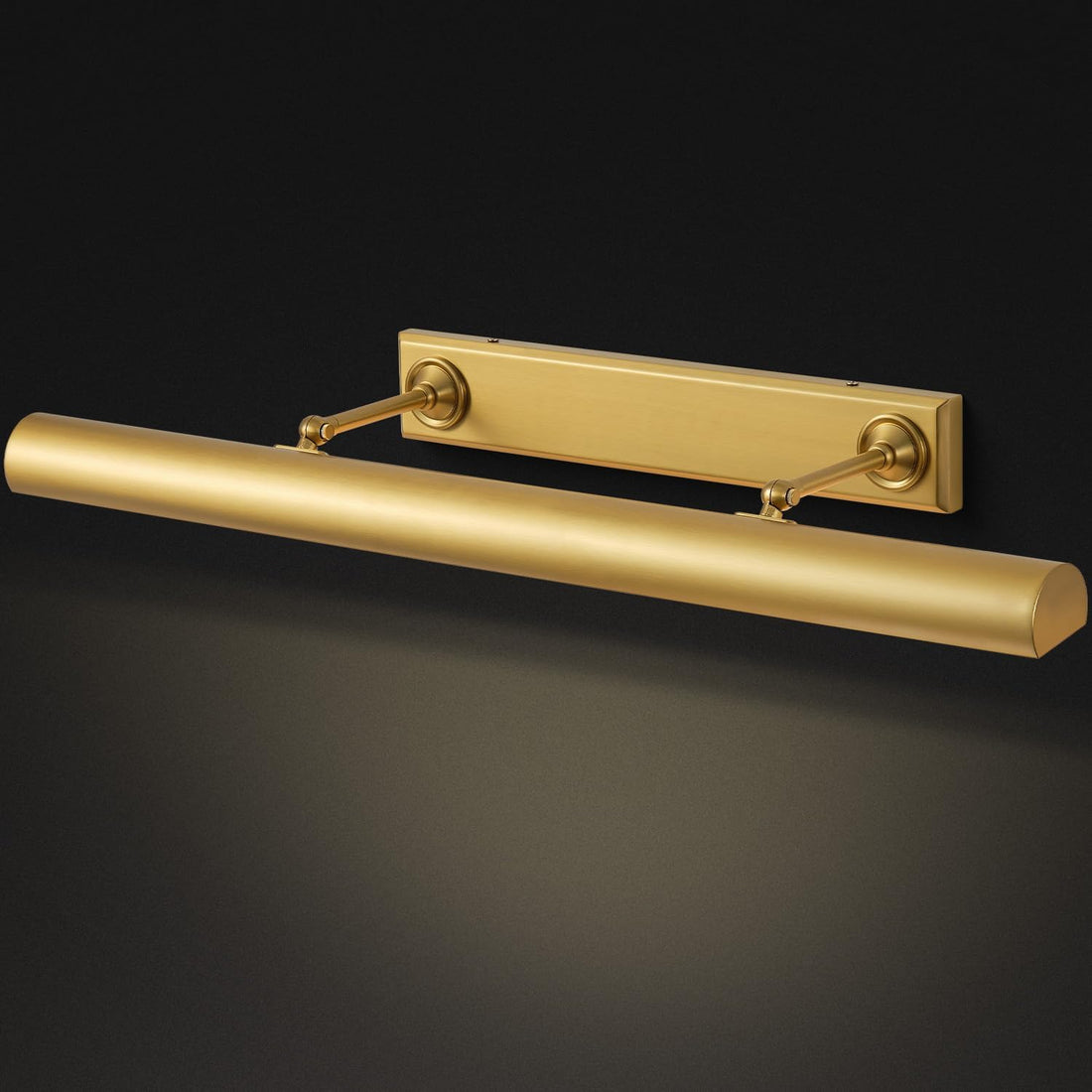 Brass Picture Light for Wall, 30in Brass Picture Lights Hardwired, 4 - Light Gold Modern Art Light, 270° Rotatable Painting Lighting Over Frame for Living Room, Bookcase, Artwork - Upgraded - Camilalamps - B0F9YFPVPC