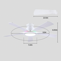 Breeze Harmony Ceiling Fans with Lights - Camilalamps - CA - TO00786