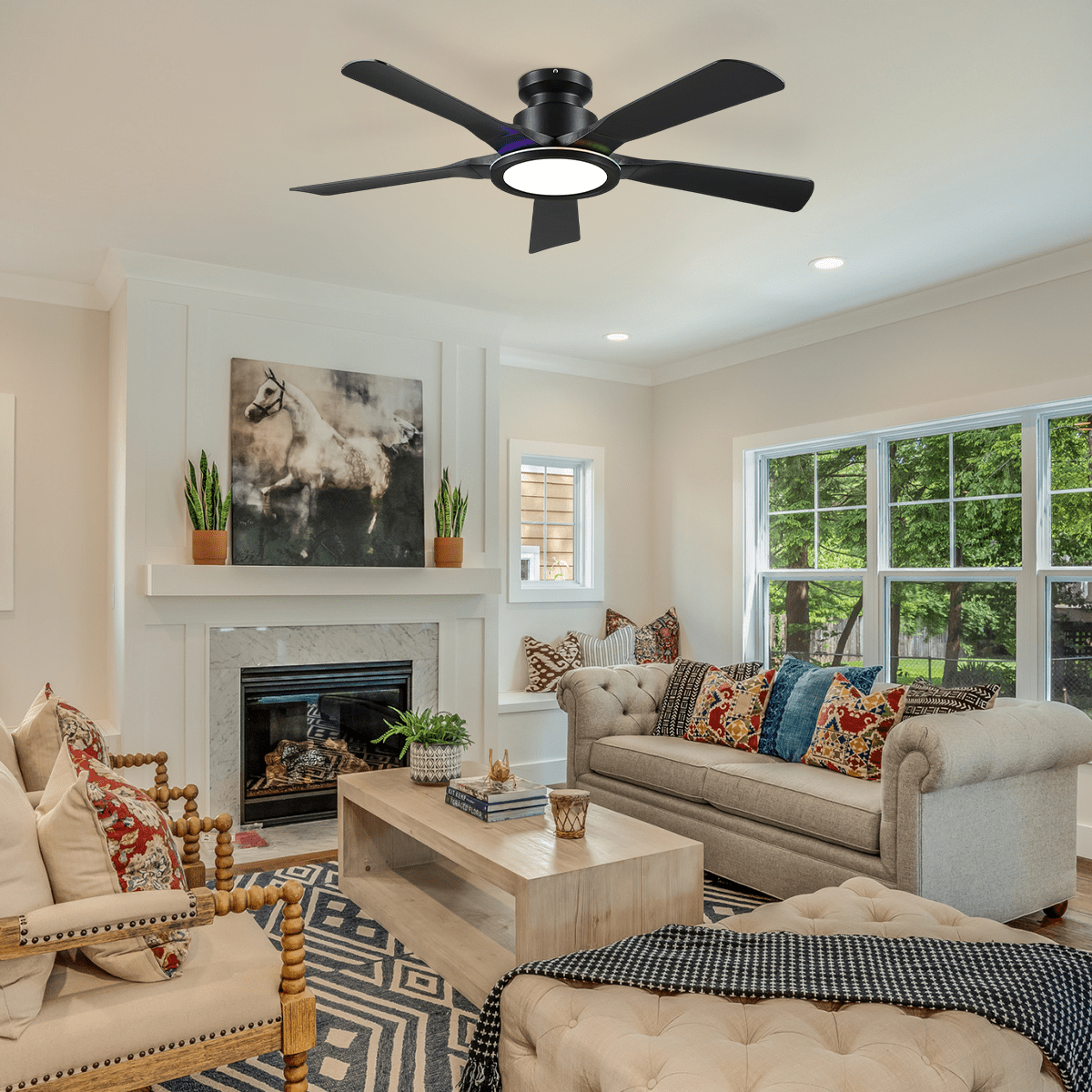 Breeze Harmony Ceiling Fans with Lights - Camilalamps - CA - TO00786