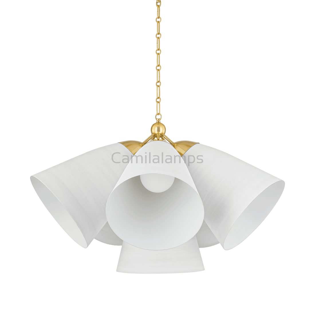 Bronson Clear Functional Design Chandelier - Camilalamps - BKO1502 - AGB/WP