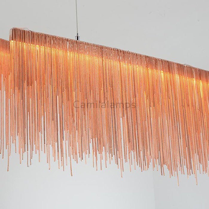 Bunny Aluminum Chain Tassel Chandelier - Camilalamps - Ca-1a-1039