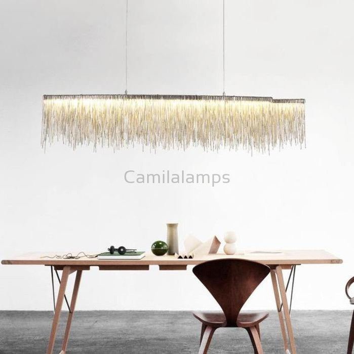 Bunny Aluminum Chain Tassel Chandelier - Camilalamps - Ca-1a-1038