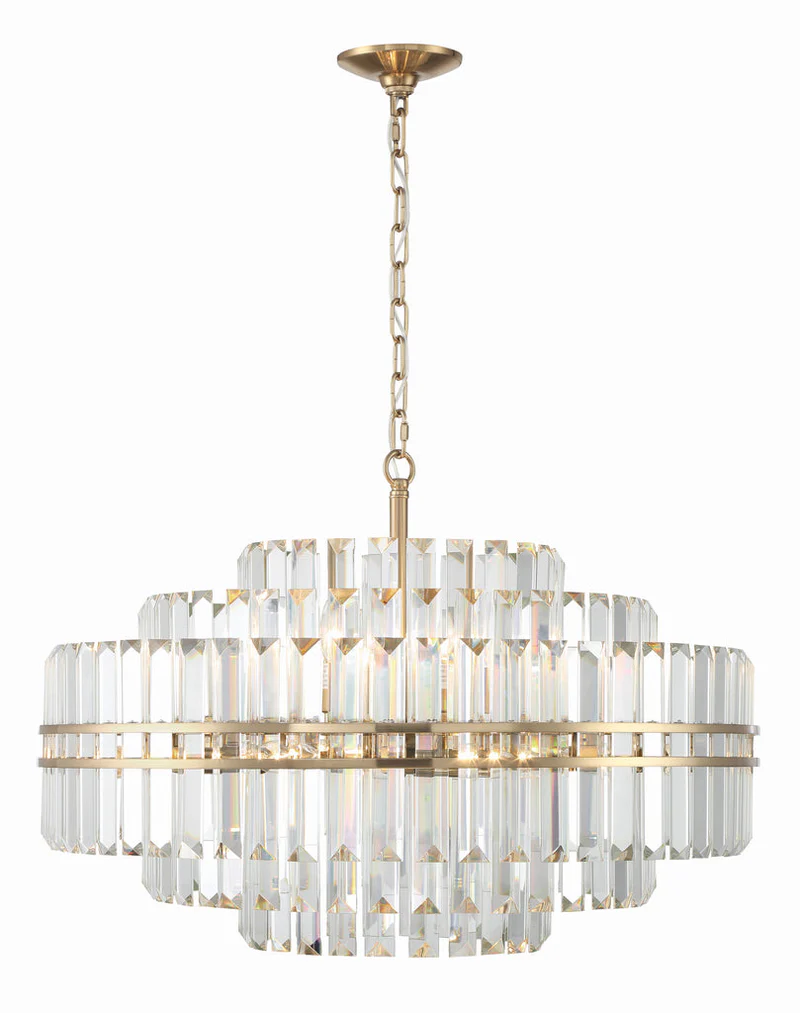 Hayer Round Crystal Chandelier