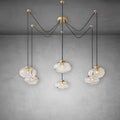 Cabretle Clear Glass Suspended Chandelier 84