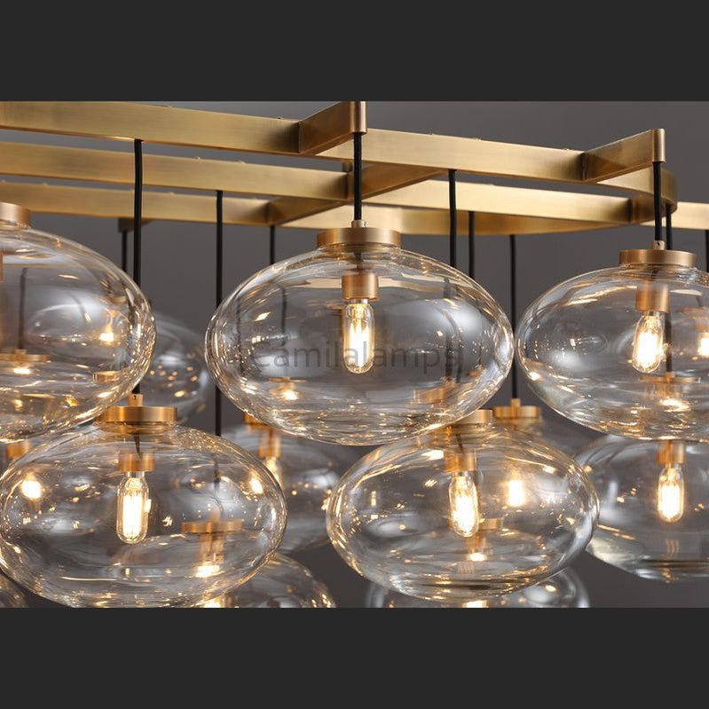 Cabrlet Linear Chandelier 72" - Camilalamps - CA - SE2023 - C1070