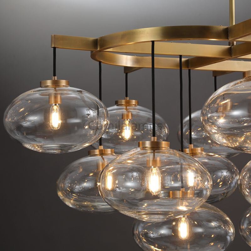 Cabrlet Linear Chandelier 72" - Camilalamps - CA - SE2023 - C1070