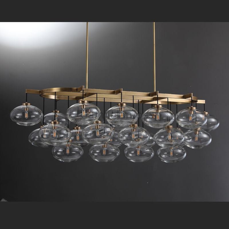 Cabrlet Linear Chandelier 72" - Camilalamps - Ca-1SE2023-1C1070