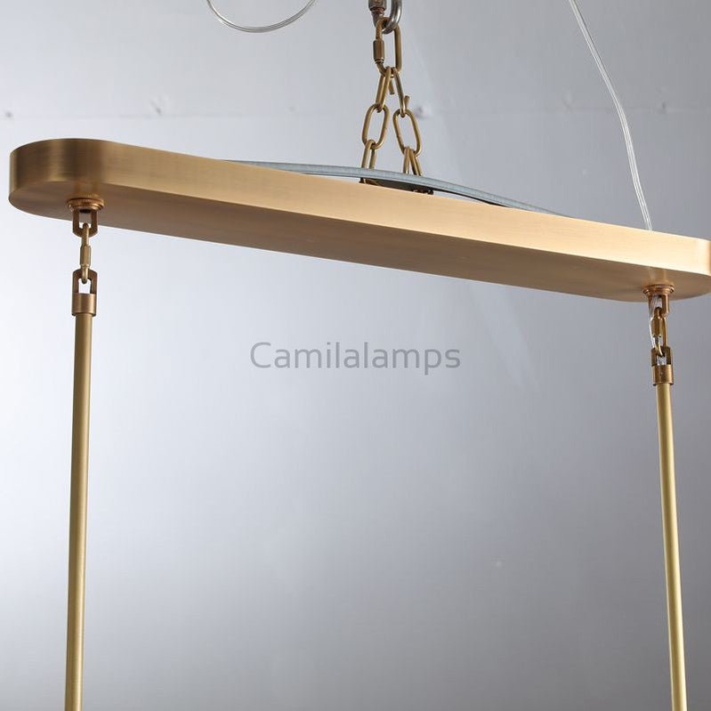 Cabrlet Linear Chandelier 72" - Camilalamps - CA - SE2023 - C1072