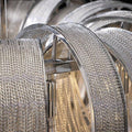 Cadena Aluminum Chain Tassel Chandelier - Camilalamps - 1138-11
