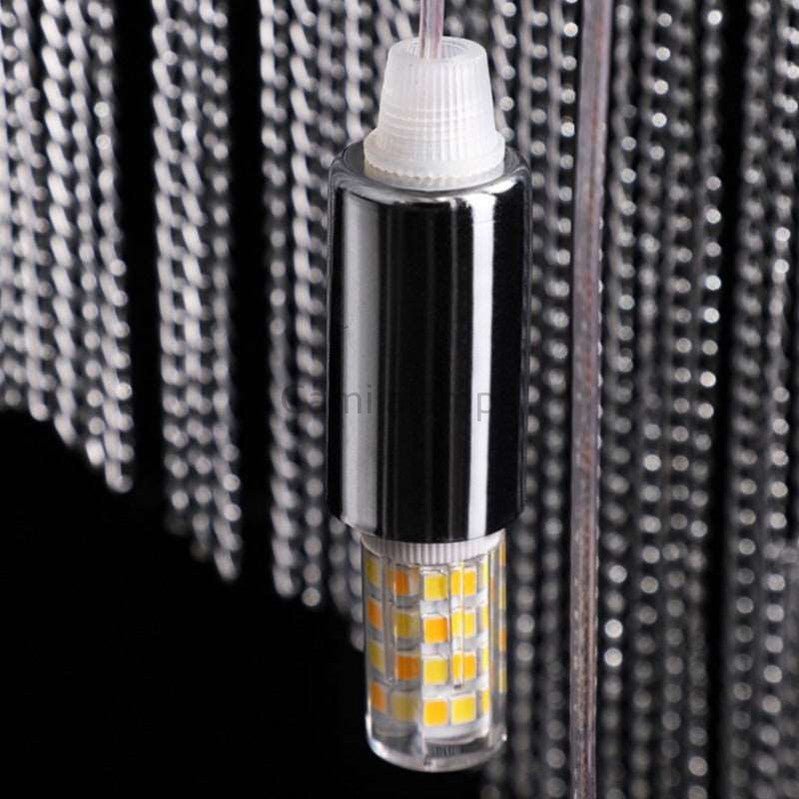 Cadena Chain Tassel Duplex Chandelier - Camilalamps - CAAA - 1Z0011