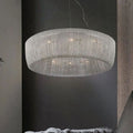Cadenas Aluminum Chain Tassel Chandelier - Camilalamps - OL-1aL1122-1C1948