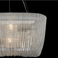 Cadenas Aluminum Chain Tassel Chandelier - Camilalamps - OL-1aL1122-1C1948