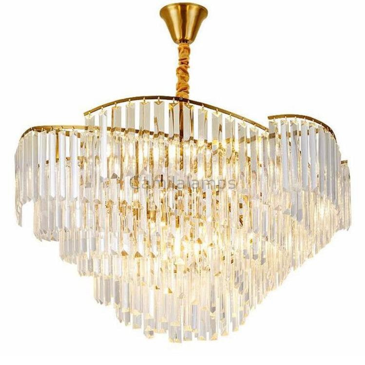 Caetano Crystal Chandelier - Camilalamps - CA - A - 546