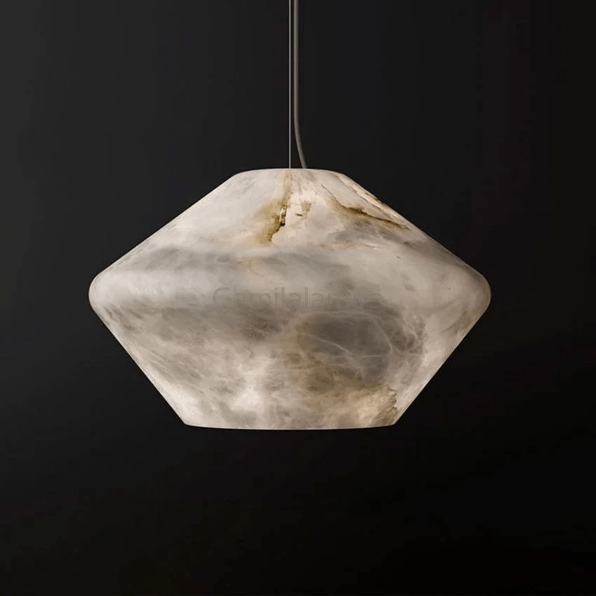 Caius Alabaster Bedside Pendant Light - Camilalamps - CAM - AB004