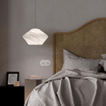 Caius Alabaster Bedside Pendant Light - Camilalamps - CAM - AB004