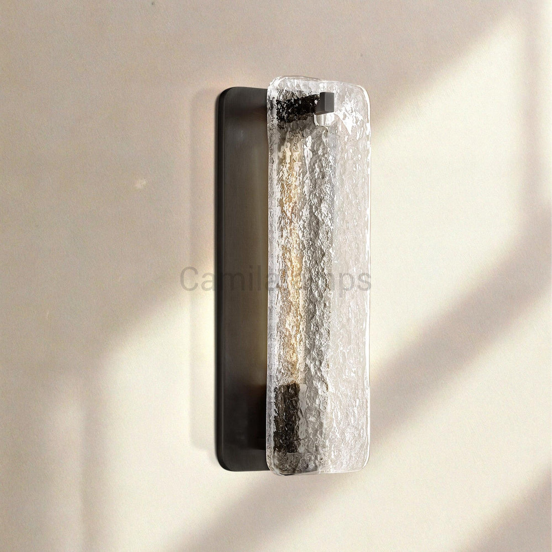 Calametta Glass Wall Sconce - Camilalamps - CA-CALAM-GS-1