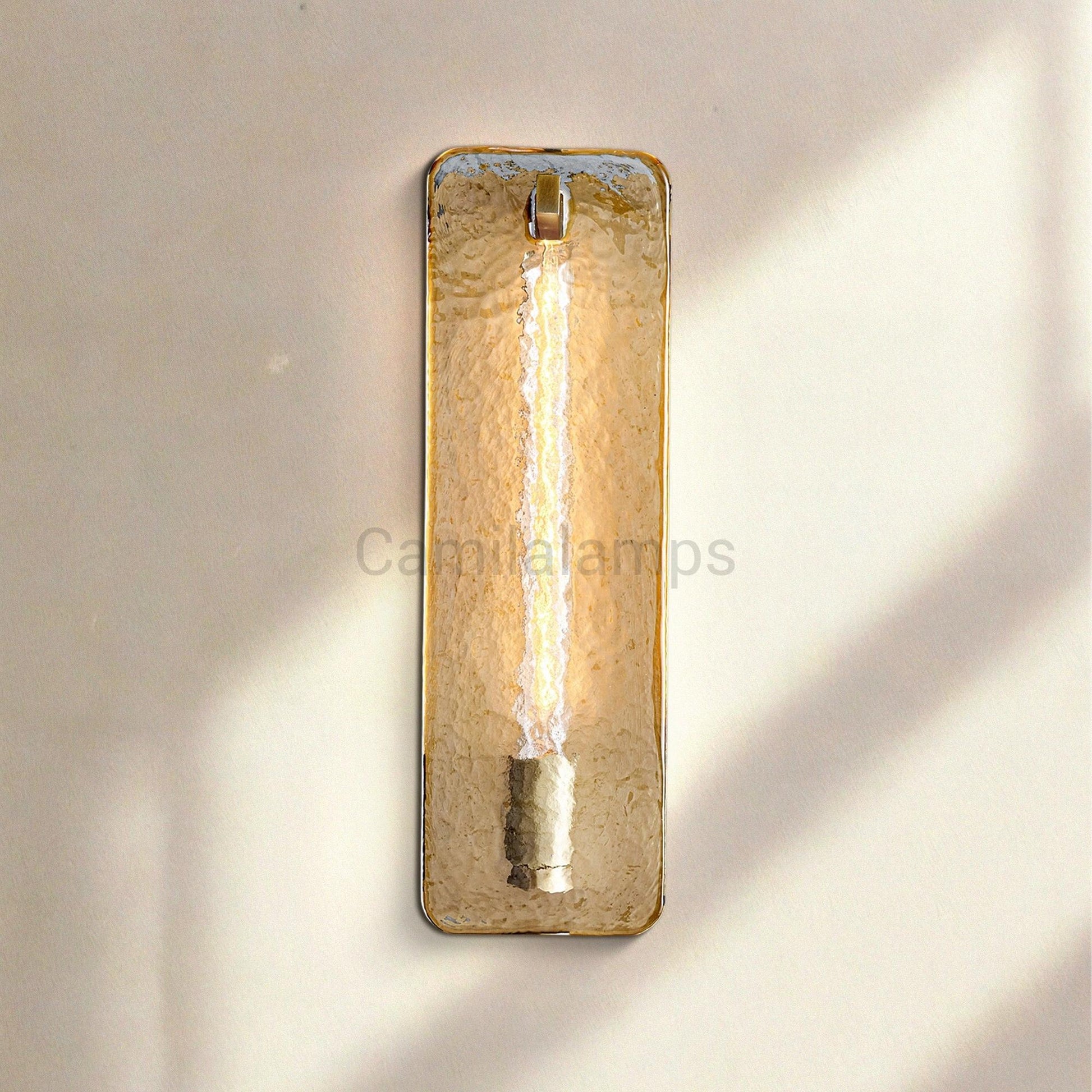 Calametta Glass Wall Sconce - Camilalamps - CA-CALAM-GS-1