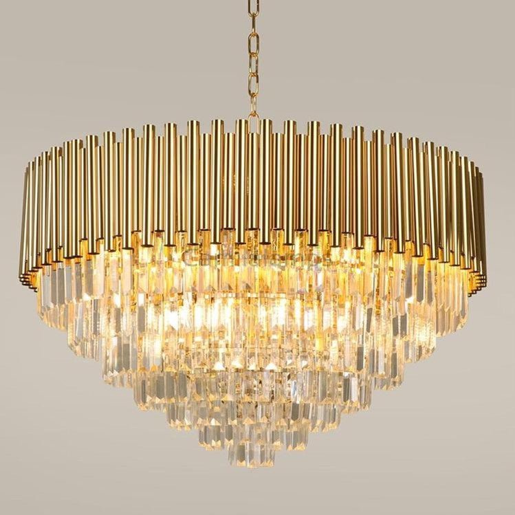Callistenes Clear Crystal Chandelier - Camilalamps - Ca-1a-1540