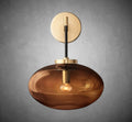 Calus Amber Glass Wall Sconce - Camilalamps - CAARHWS - 2561040