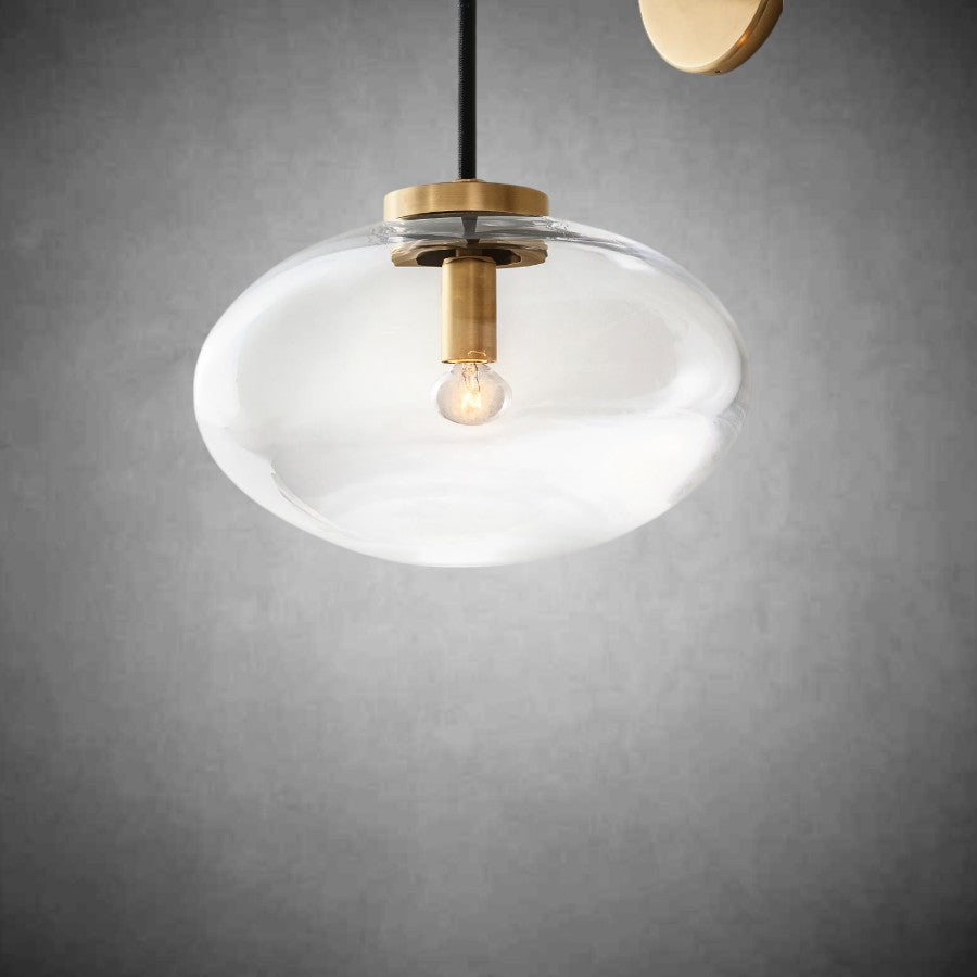 Calus Clear Glass Wall Sconce - Camilalamps - CAARHWS - 2561037