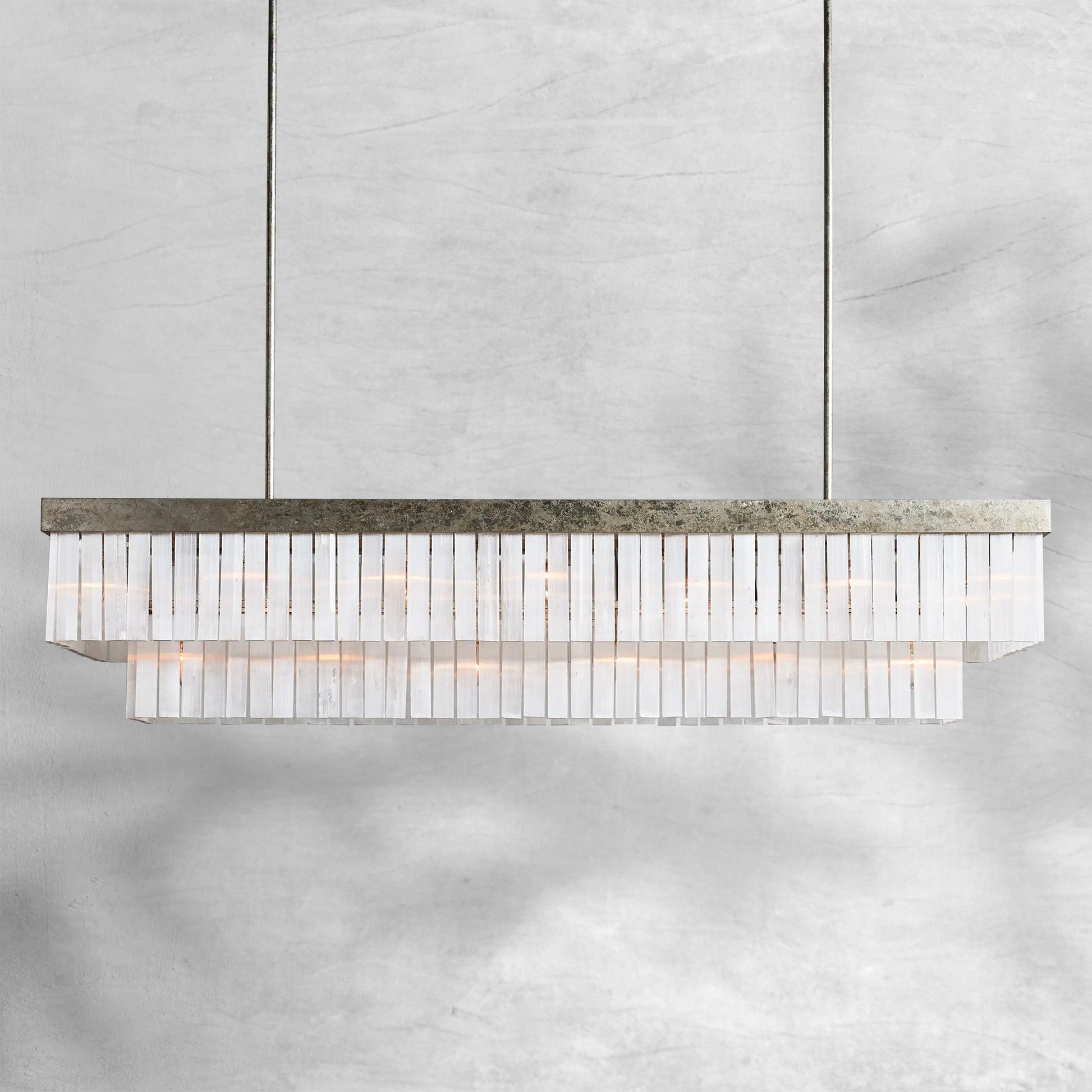 Cameron Rectangular Chandelier 49"59" - Camilalamps - Ca-12036H441