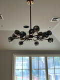 Camila Bille Cristal Round Chandelier 36