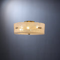 Camila Modern Antique Brass Textured Glass Ceiling Light - Camilalamps - CA - Moder - 2316 - 001