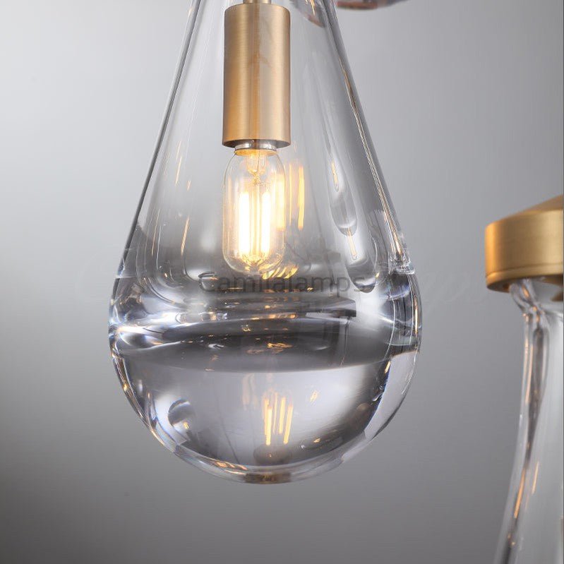 Camila Raindrop Round Chandelier - Camilalamps - CAM1238