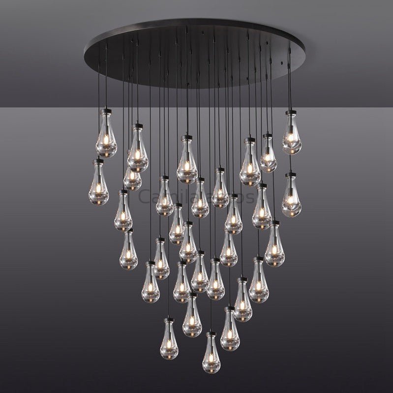 Camila Raindrop Round Chandelier - Camilalamps - CAM1238