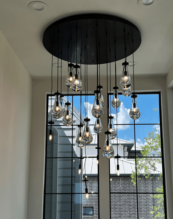 Camila Raindrop Round Chandelier - Camilalamps - CAM1229