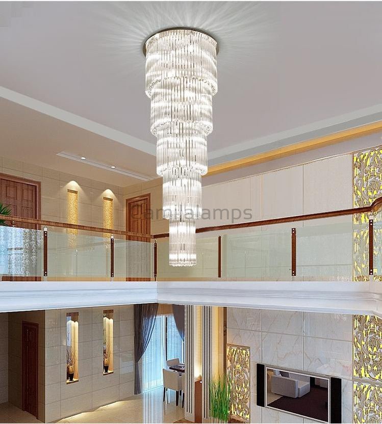 Camille Multiple Tier Crystal Chandelier - Camilalamps - CA - A - 548
