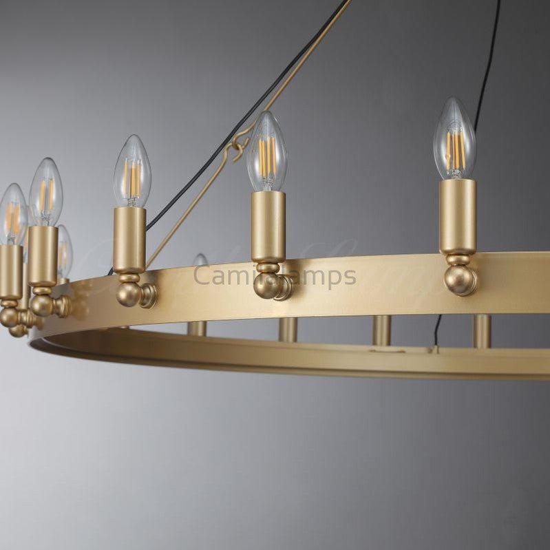 Camina Round Living Room Chandelier - Camilalamps - CAM1166