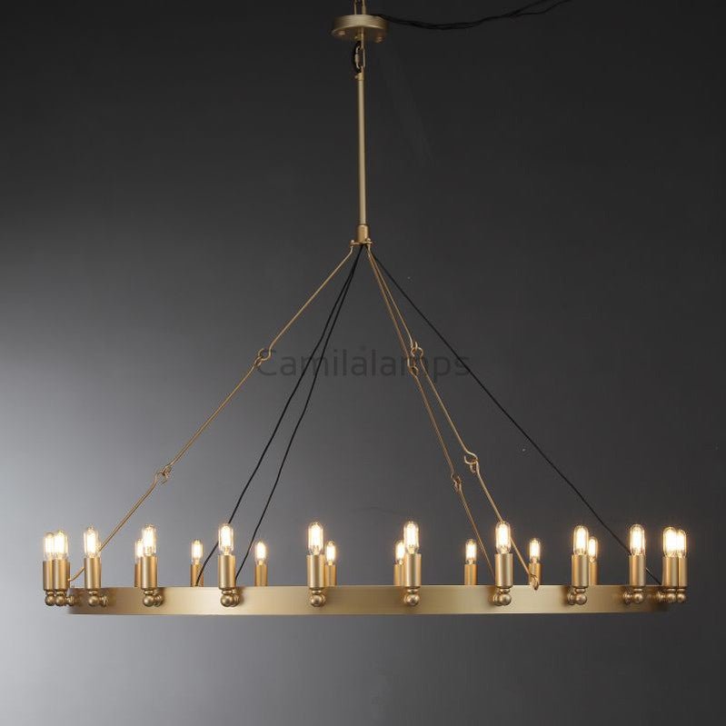 Camina Round Living Room Chandelier - Camilalamps - CAM1159